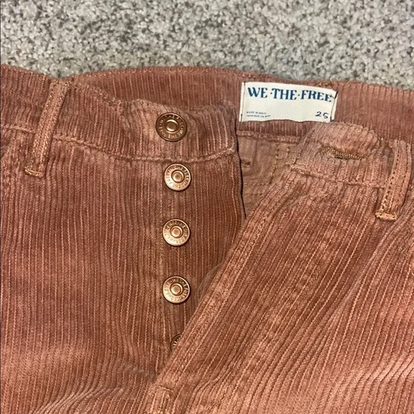 Free People Corduroy Barrel Jeans - Picture 5 of 5